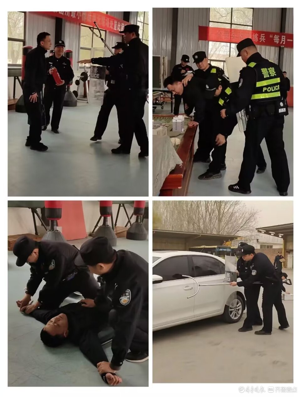人勤春来早 练兵正当时｜临清公安“春训”掠影(图3)